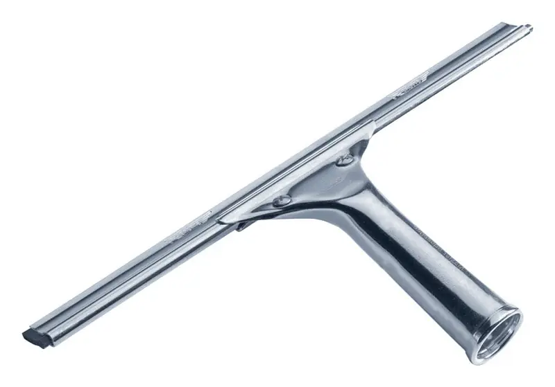 6 Inch Rubber Window Squeegee With Stainless Steel Frame