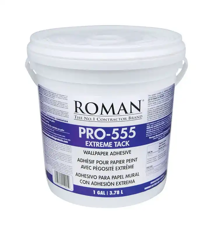 Pro-555 Extreme Tack Super Strength Wallpaper Adhesive 1 Gallon