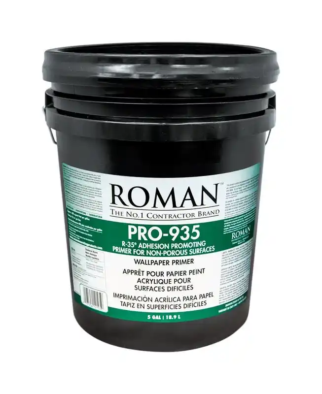 Pro-935 R-35 Clear Flat Water-based Acrylic Wallcovering Primer 5 Gallon