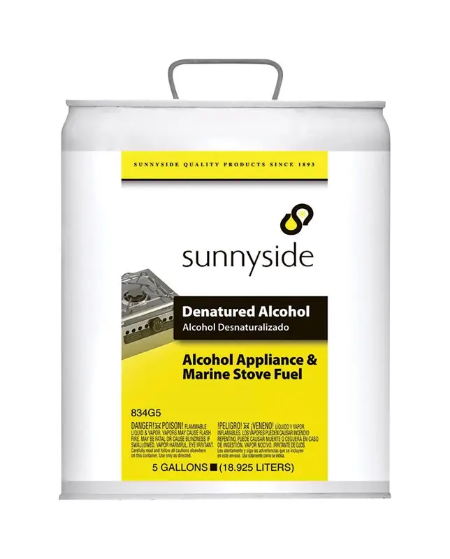 Denatured Alcohol, 5-Gallons