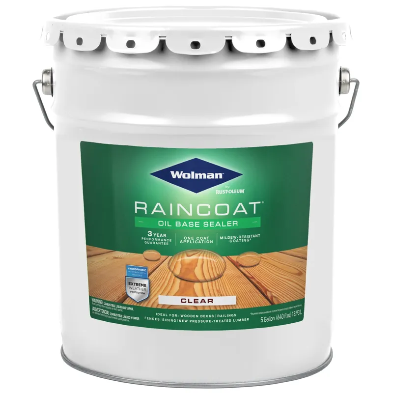 Rain-Coat Water Repellent With Clear Toner, 5-Gallons