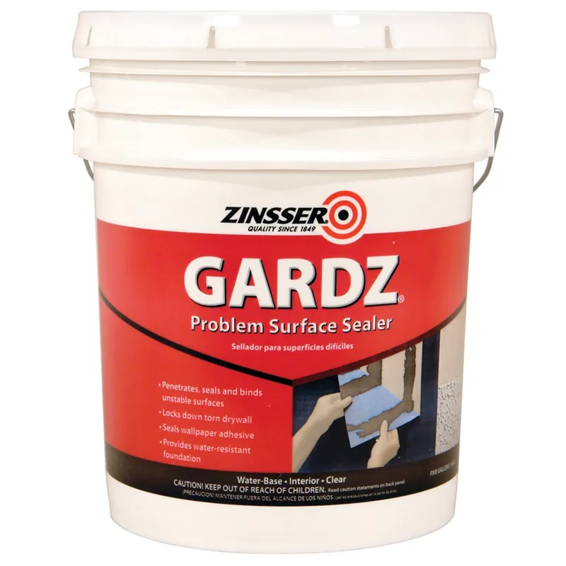 Gardz Clear Matte Water-based Acrylic Problem Surface Sealer 5 Gallon