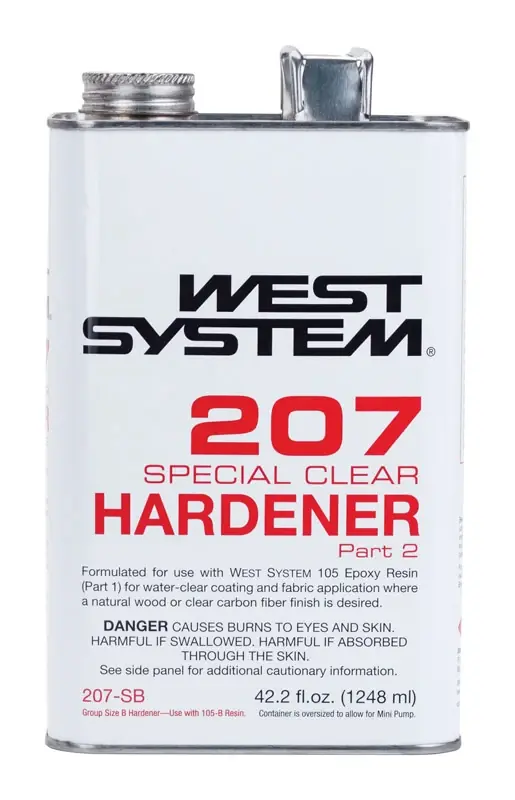 207 Extra Strength Epoxy Special Clear Curing Agent 42.2 Oz