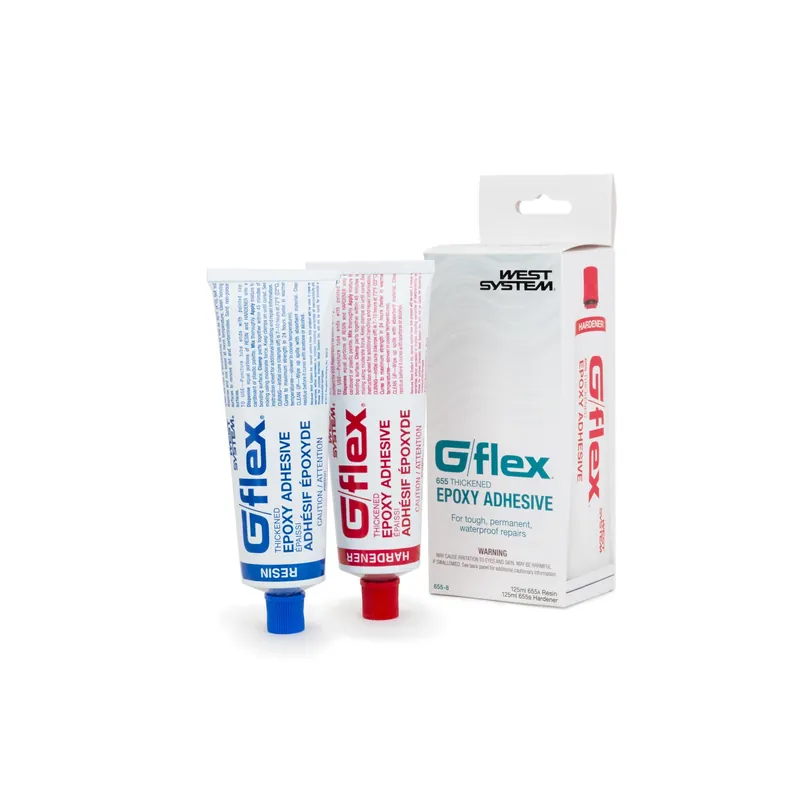 West System G/flex Extra Strength Epoxy Clear Adhesive Kit 2 Pk