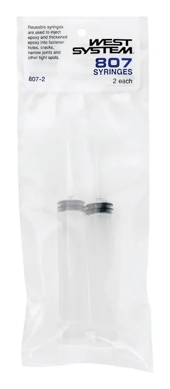 West System Industrial Strength Plastic Clear Syringes 4 Oz