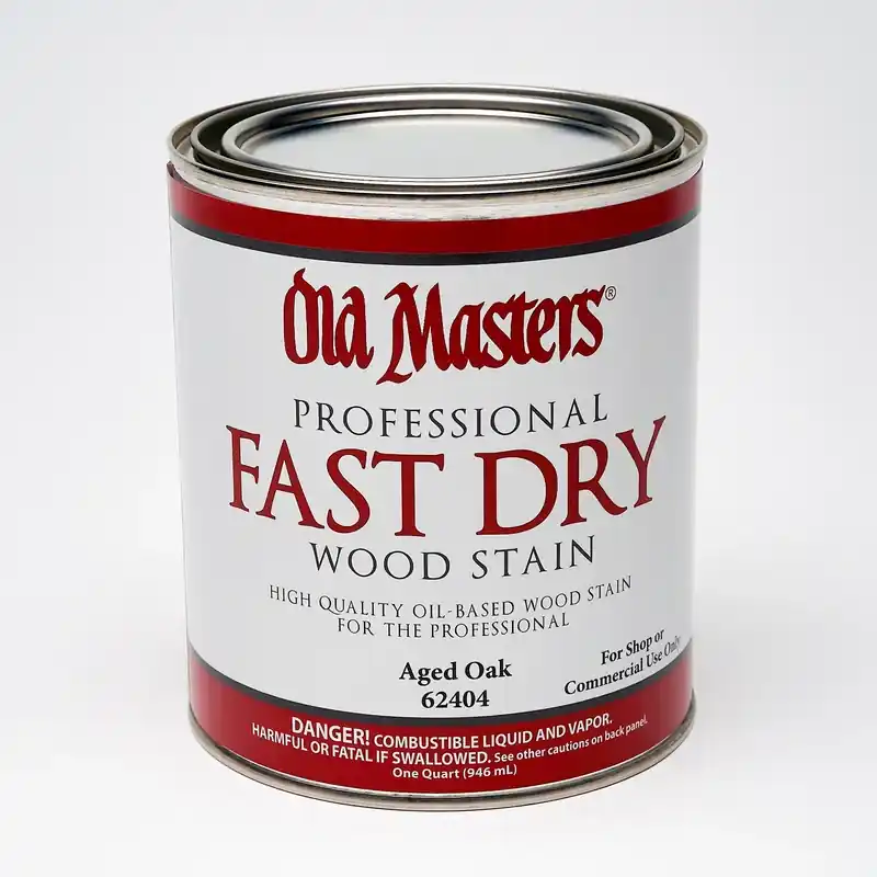 Fast Dry Stain, Oil-Based, Aged Oak, 1-Qt.