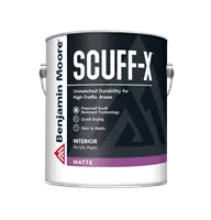 U.s. Scuff-x Interior Matte White Paint - 1 Gallon