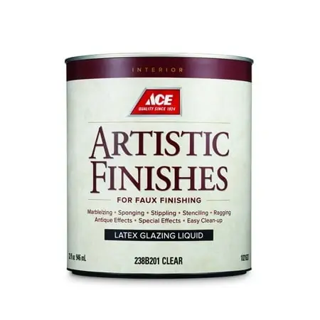 Artistic Finishes Clear Latex Glazing Liquid 341 G/l 1 Quart For Indoor Use