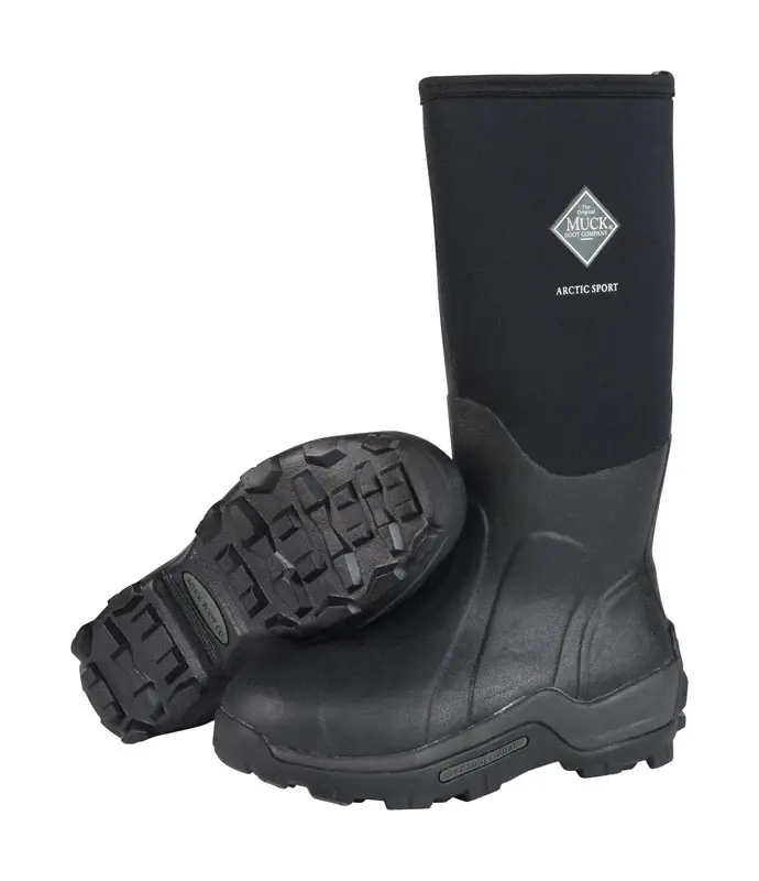 The Original Muck Boot Company Arctic Sport Boots 10 US Black 1 Pk Waterproof