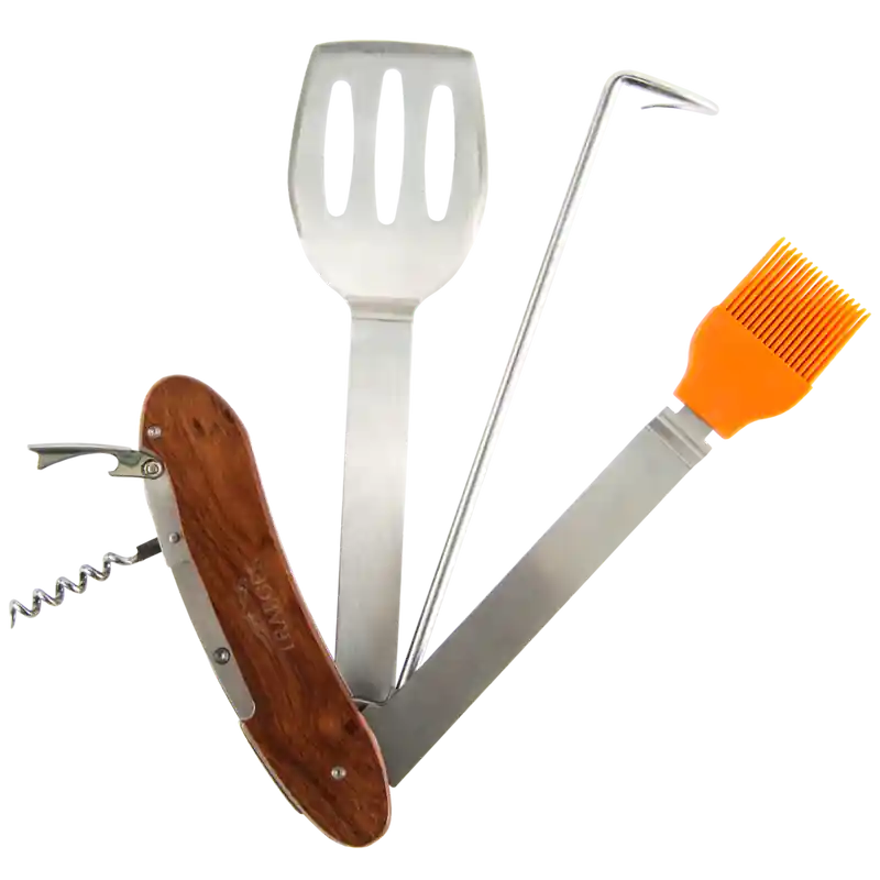 Traeger Stainless Steel Brown Grill Multi-Tool 1 Pk