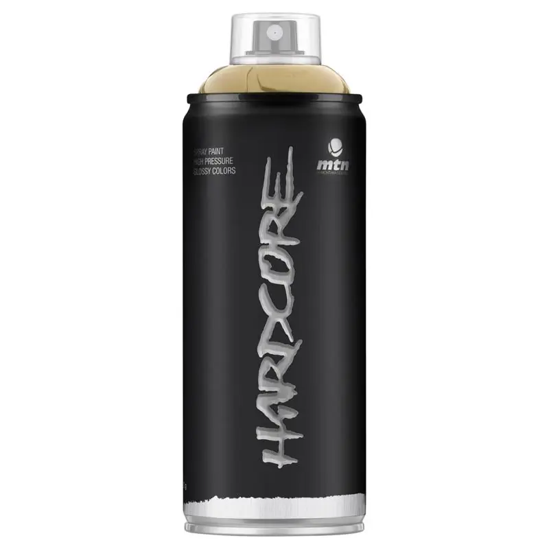 MTN Hardcore Gloss Gold Metallic Spray Paint 400 Ml