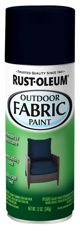 Specialty Outdoor Fabric Spray Paint, Navy, 12-oz.