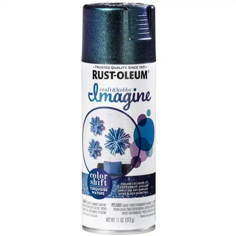 11 Oz. Turquoise Waters Color Shift Spray Paint For Craft & Hobby