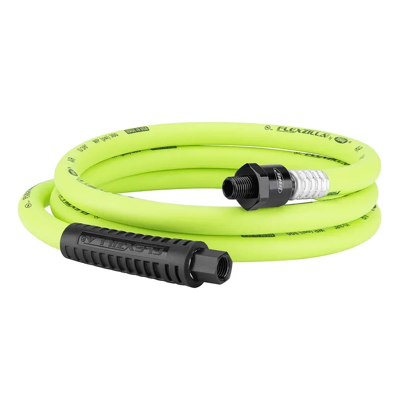 6 Ft. L X 3/8 In. D Hybrid Polymer Air Hose 300 Psi Zilla Green