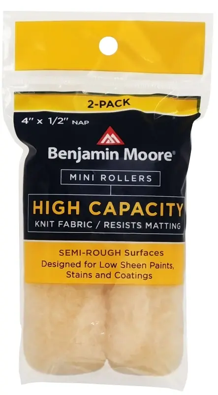 Benjamin Moore Wool 4 In. W X 1/2 In. Mini Roller 2 Pk