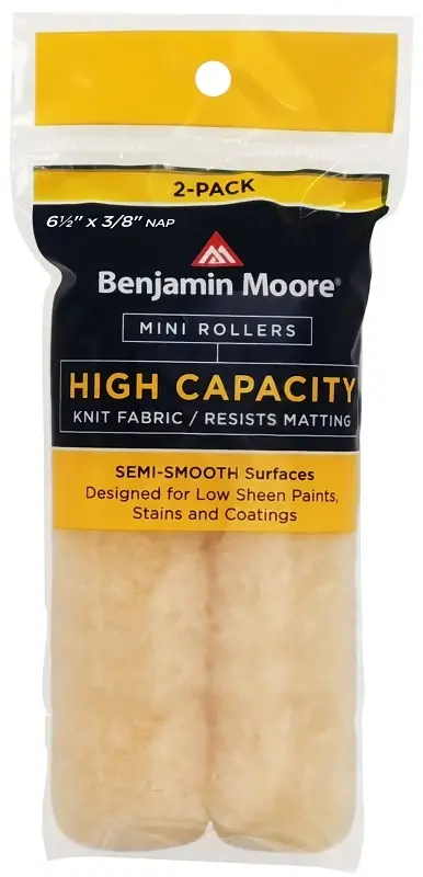 Benjamin Moore Wool 6-1/2 In. W X 3/8 In. Mini Roller 2 Pk