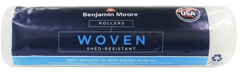 Benjamin Moore Woven 9 In. W X 1/2 In. Regular Roller 1 Pk