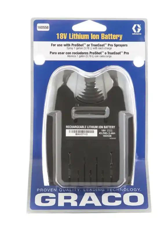 Truecoat Battery For Truecoat Pro Cordless Airless Sprayers Model 16d558