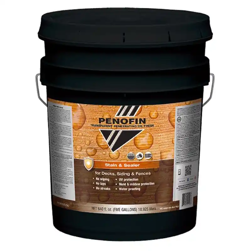 Transparent Matte Ebony Oil-based Alkyd-oil Stain And Sealer 5 Gallon