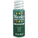 Nicole‘s 2 Ounce Acrylic Craft Paint In Grass Green