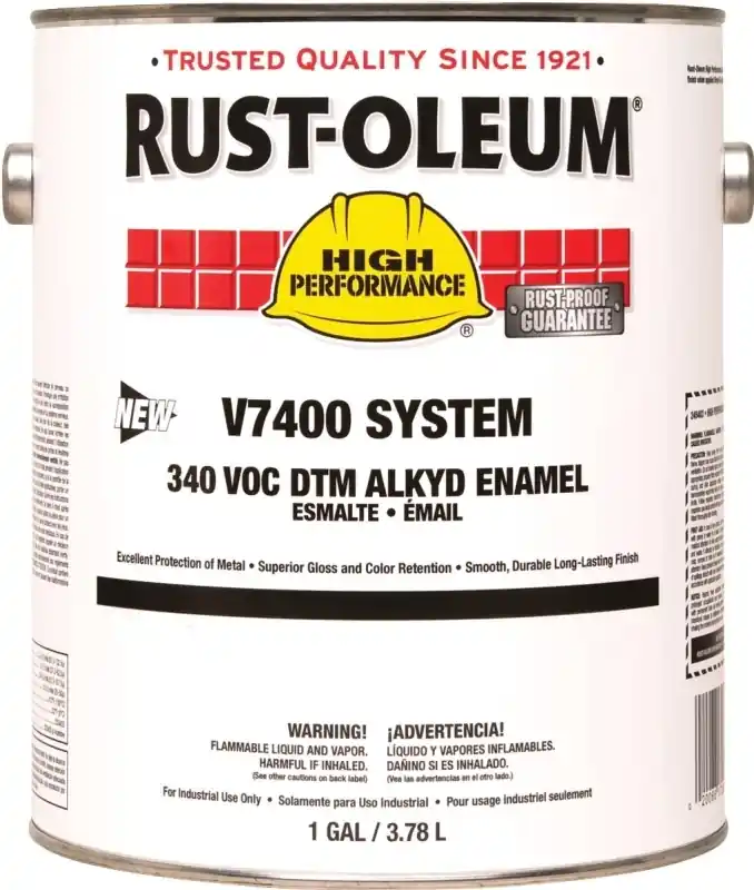 High Performance Gloss Orange Protective Paint 1 Gallon - Model 245477
