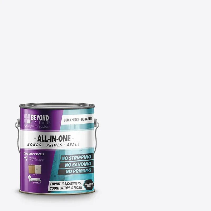 All-In-One Refinishing Paint, Bright White, 1-Gallon