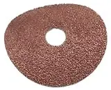 71737 4-1/2 Inch Aluminum Oxide Sanding Disc With 7/8 Inch Arbor, 24 Grit