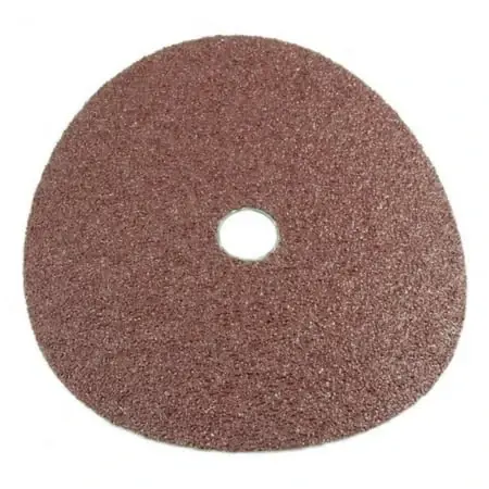 7 Inch 24-grit Aluminum Oxide Sanding Disc With 7/8 Inch Arbor Forney 71766