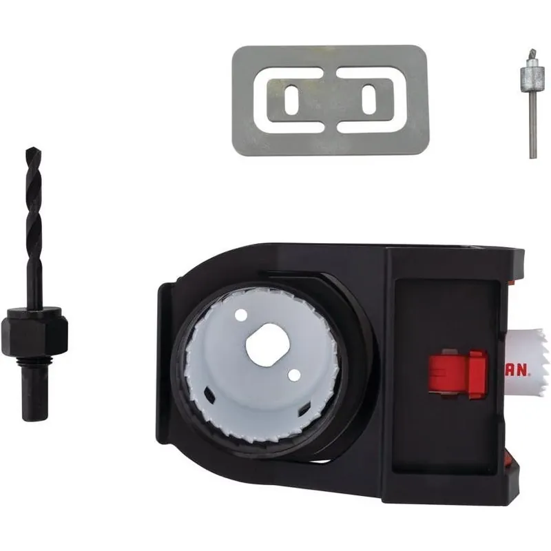 CRAFTSMAN Carbon Steel Door Lock Installation Kit – Arbor Included (6‑Piece Set)