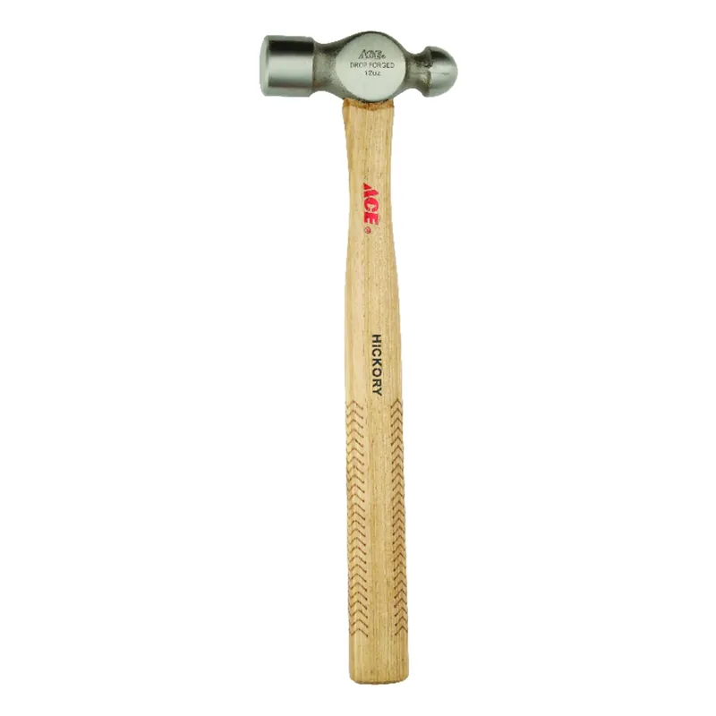 12 Ounce Ball Pein Hammer With Steel Head, 13.58 Inches Long
