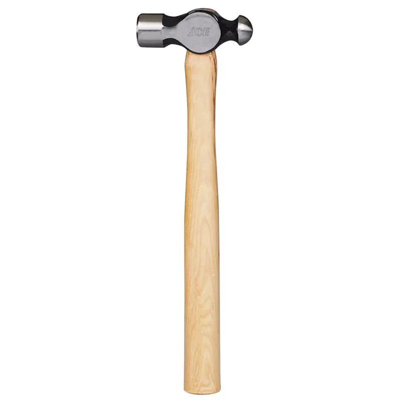 16 Oz Ball Pein Hammer With Steel Head And 13.98 In. Wood Handle