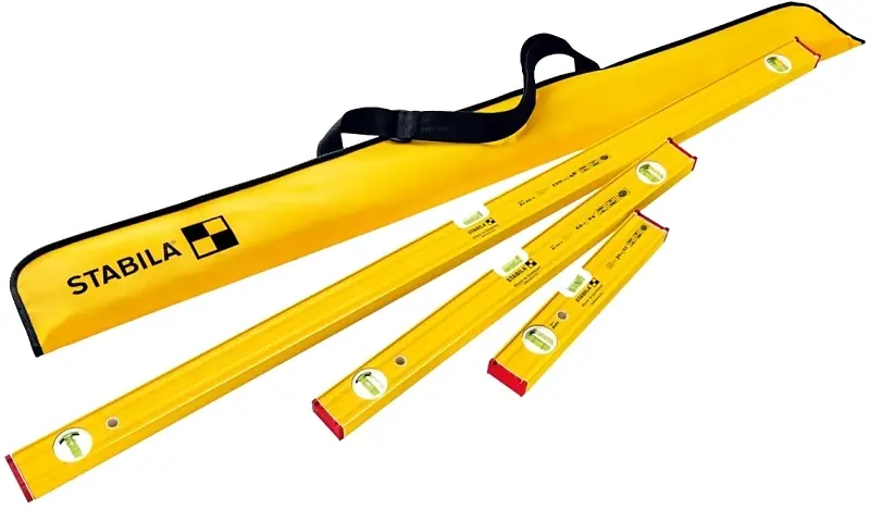 Pro Aluminum Level Set (48 In., 24 In., 12 In.) With Carrying Case