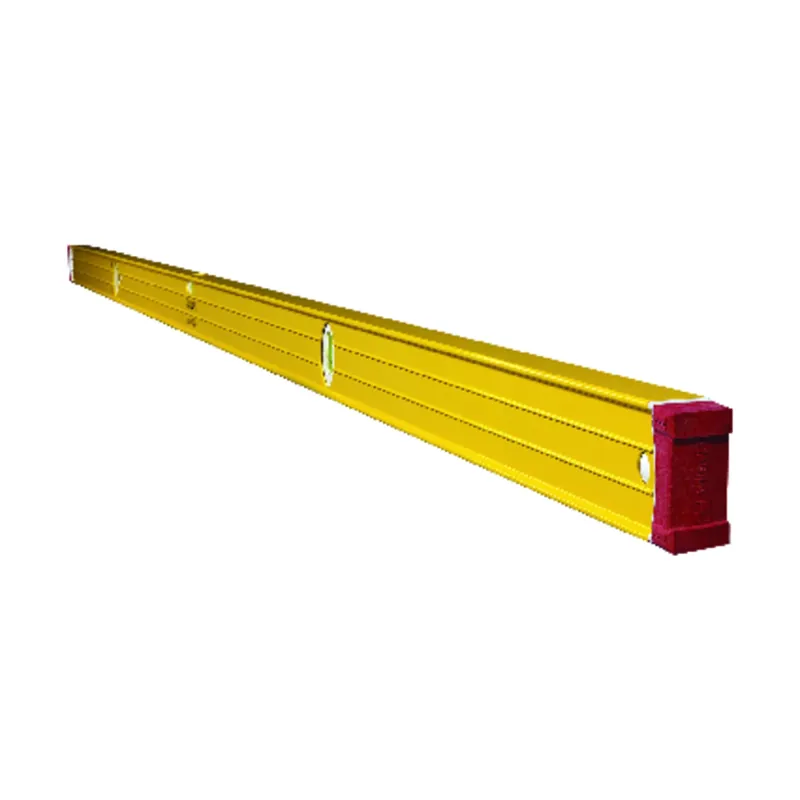 96 In. Aluminum Heavy-duty Box Level With 3 Vials - Model 37496