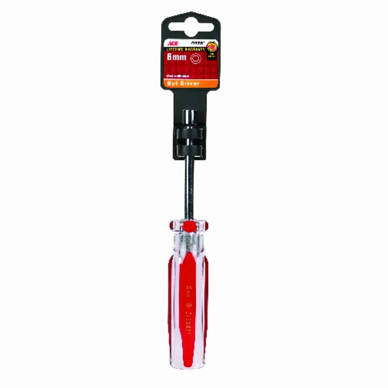 6 Mm Metric Nut Driver 7 In. Length With Alloy Steel Construction