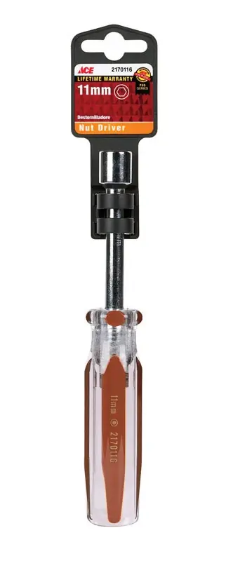 11 Mm Metric Nut Driver 7 In. Length Single Piece