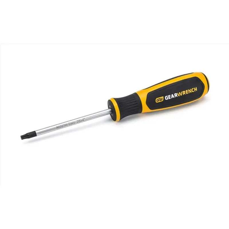 Gearwrench T25 X 4 Inch Alloy Steel Torx Screwdriver With Bi-material Handle
