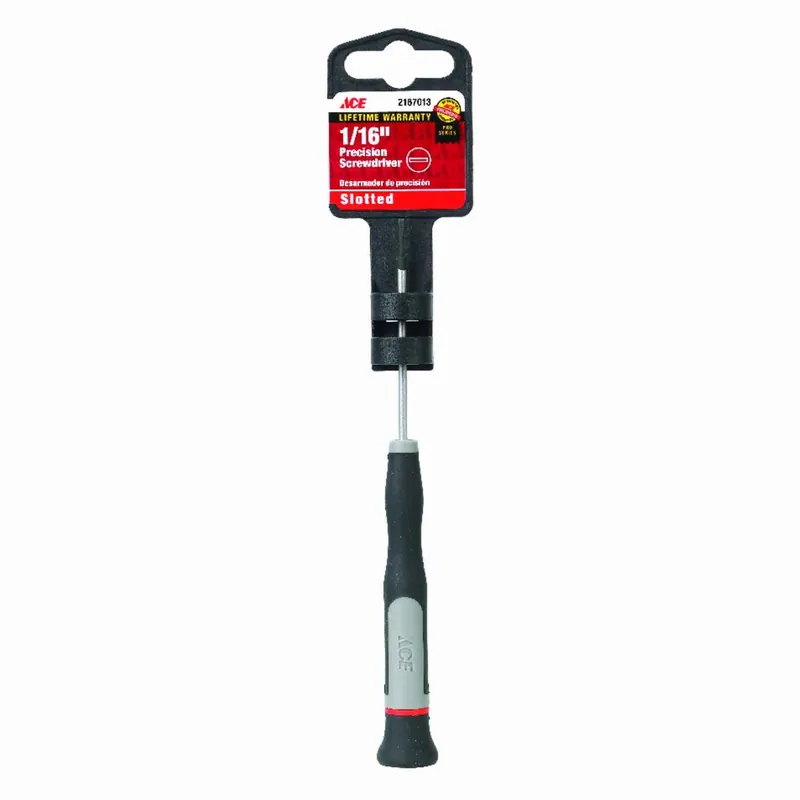 2-1/2 In. Slotted Precision Screwdriver With Soft Grip Handle - Model 2167013