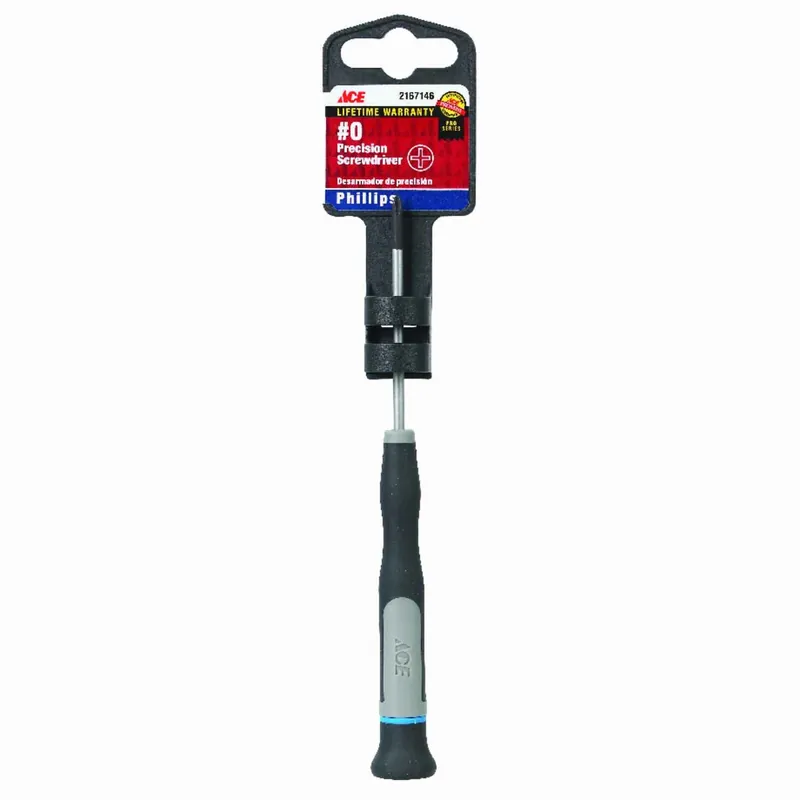 2-1/2 In. Phillips No. 0 Precision Screwdriver With Soft Grip Handle