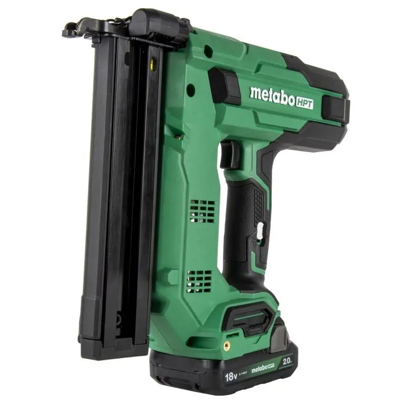 Metabo Hpt 18 Ga. 1/4 In. Cordless Crown Stapler Kit N1804dbm