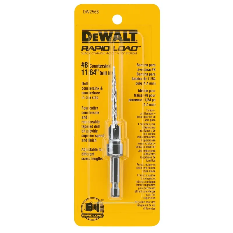 8 Countersink With 11/64-In. Drill Bit