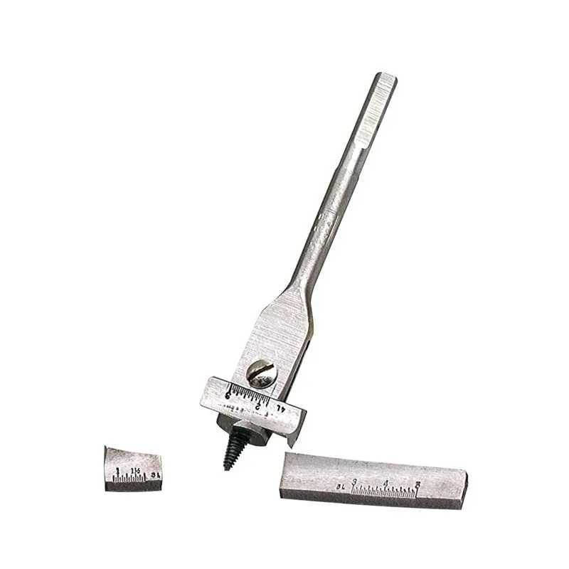 Lockhead Drill Press Wood Bit, Adjustable 7/8 To 3-In.