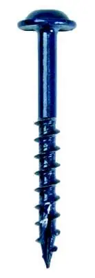 Kreg No. 8 X 2-1/2 In. L Square Blue-Kote Coarse Pocket-Hole Screw 250 Pk