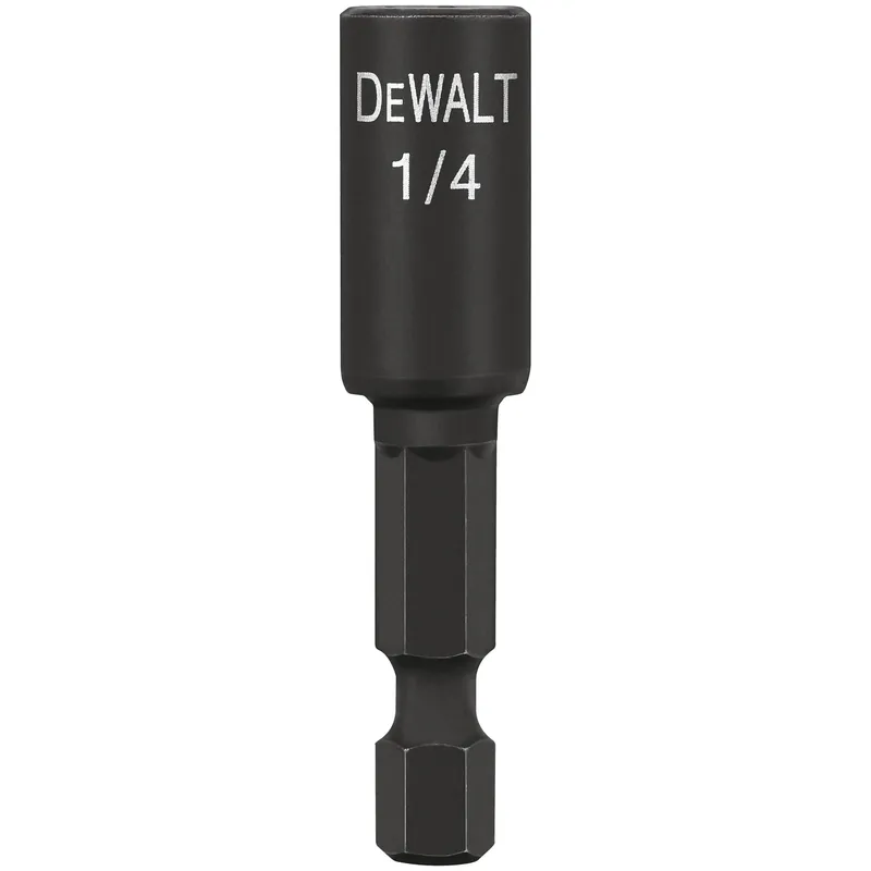 Magnetic Nut Driver, Impact Ready, 1/4 X 1-7/8 In.