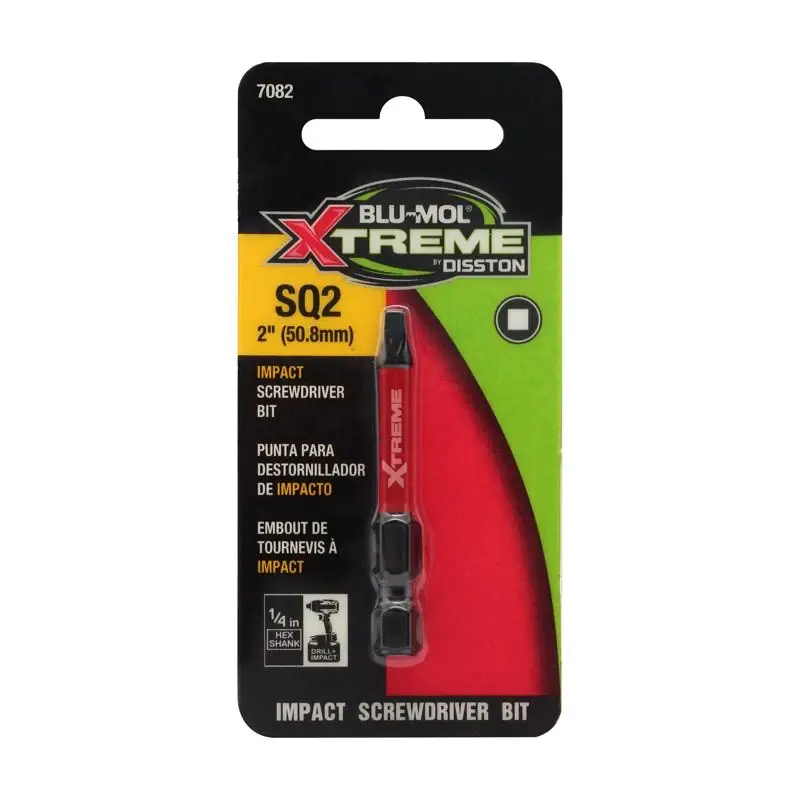 Torx 2" Screwdriver Bit S2 Tool Steel 2 Piece Set
