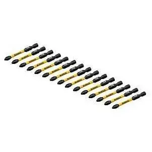 DEWALT FlexTorq Impact Screwdriver Bit – 2 Phillips, 1/4‑in Hex Shank, 2.25‑in Length