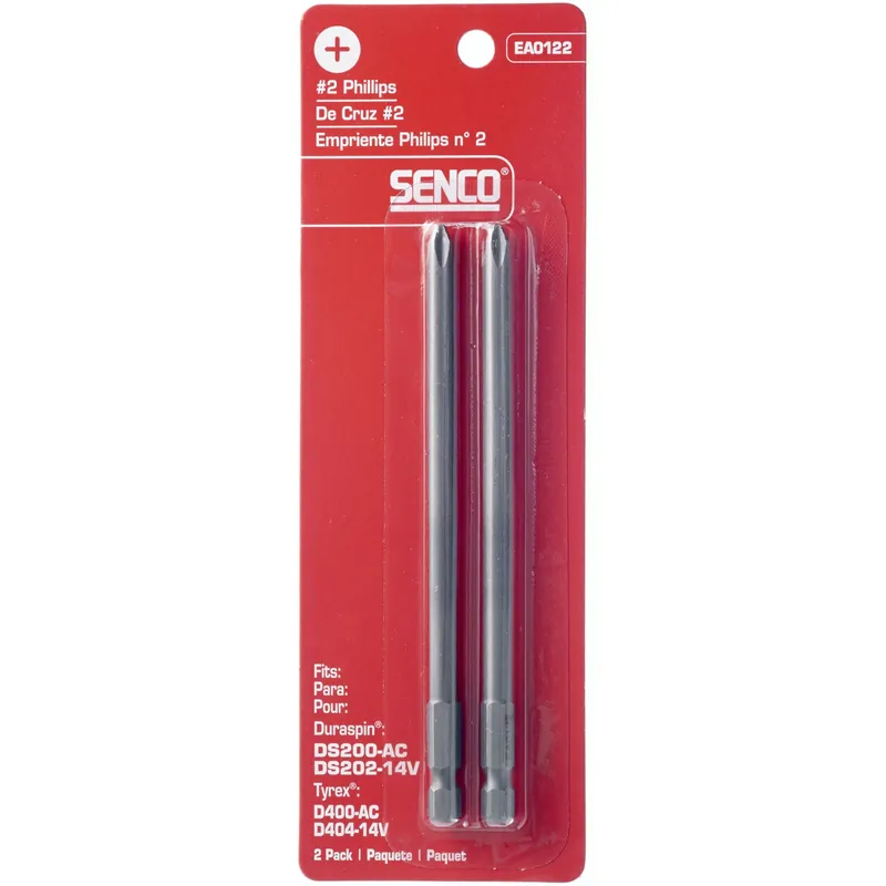 Senco Duraspin Phillips 2 X 5 In. L Replacement Bit Steel 2 Pk
