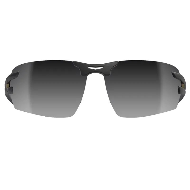 Edge Salita Anti-Fog Safety Glasses Silver Mirror Lens Black Frame 1 Pk