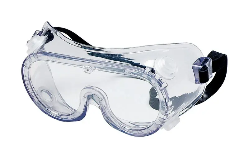 Safety Works Safety Goggles Clear Lens Clear Frame 1 Pc
