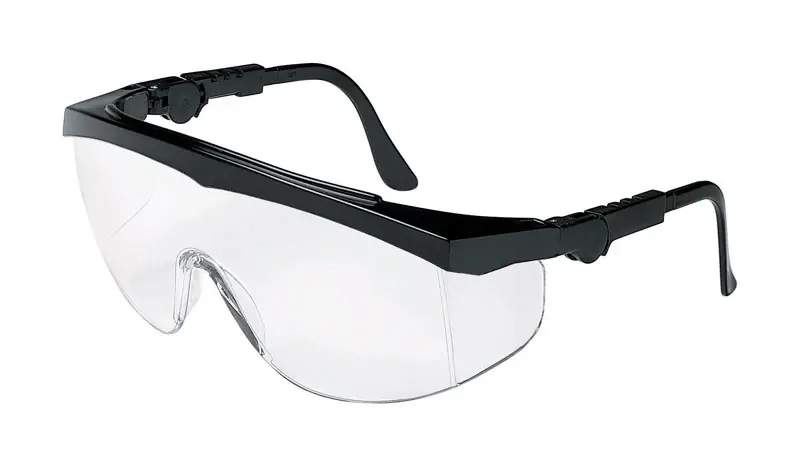 Safety Works Tomahawk Safety Glasses Clear Lens Black Frame 1 Pc