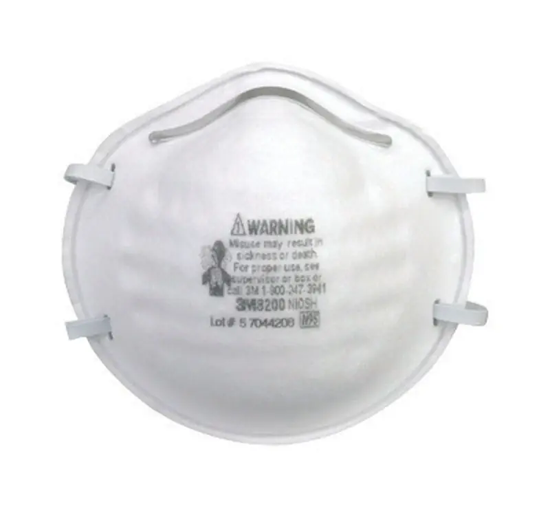 3M N95 Sanding And Fiberglass Respirator White 2 Pk